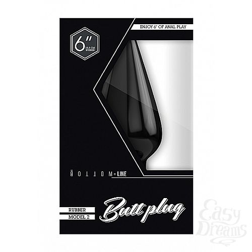  2    Bottom Line 6 Model 2 rubber Black  SH-BTM007BLK