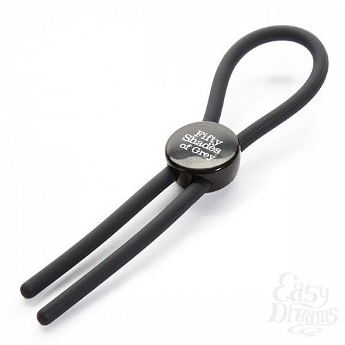 Фотография 1:  Тёмно-серое эрекционное кольцо с зажимом Again and Again Adjustable Cock Ring Фотография 1:  Тёмно-серое эрекционное кольцо с зажимом Again and Again Adjustable Cock Ring
