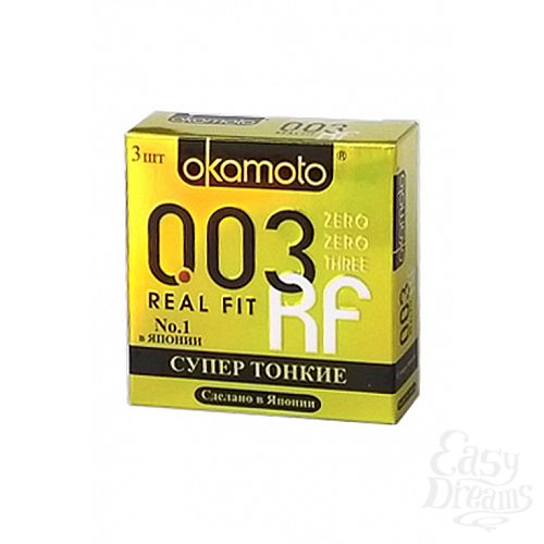  1:   Okamoto 003 Real Fit  3