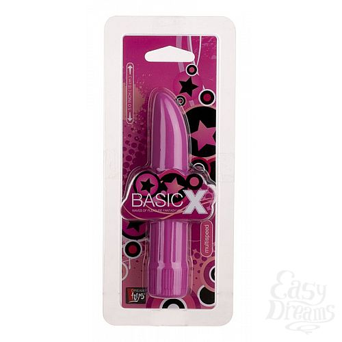 ���������� 2  ���������� ������������ ������������ BASICX MULTISPEED VIBRATOR PURPLE 5INCH - 13 ��.