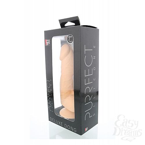 ���������� 2  ����������� ������������� �� �������� PURRFECT SILICONE DELUXE DONG 7INCH - 18 ��.