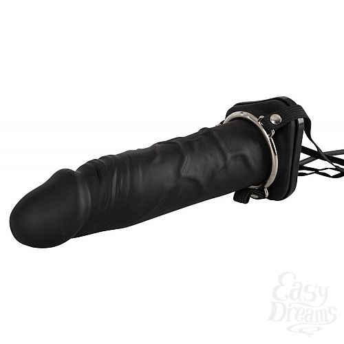 Фотография 4:  Полый страпон с эффектом увеличения Inflatable Strap-On - 18,5 см. Фотография 4  Полый страпон с эффектом увеличения Inflatable Strap-On - 18,5 см.
