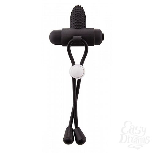 Фотография 1:  Утягивающее лассо черного цвета Tentacle Cockring Фотография 1:  Утягивающее лассо черного цвета Tentacle Cockring