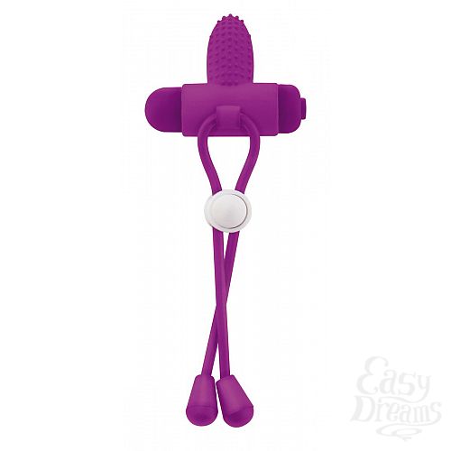 Фотография 1:  Утягивающее лассо фиолетового цвета Tentacle Cockring Фотография 1:  Утягивающее лассо фиолетового цвета Tentacle Cockring