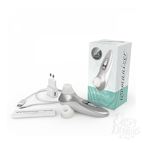 ���������� 2  ��������� ���������� ������� Womanizer Pro40 Weiss, �����