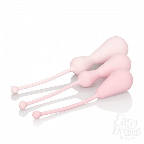 ���������� 3  ����� �� 3 ���� ����������� ������ ������� ������� Weighted Silicone Kegel Training Kit