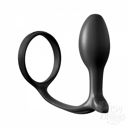  2       Ass-Gasm Cockring Beginners Plug