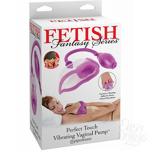 ���������� 1:  ������������� Fetish Fantasy Series Perfect Touch Vibrating Pump - Purple