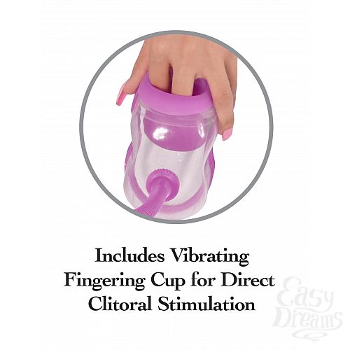 ���������� 3  ������������� Fetish Fantasy Series Perfect Touch Vibrating Pump - Purple