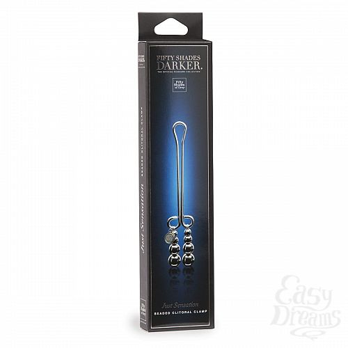  3       DARKER JUST SENSATION BEADED CLITORAL CLAMP