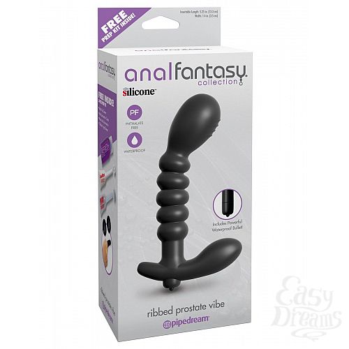���������� 4  �������� ������������� Ribbed Prostate Vibe - 15,2 ��.