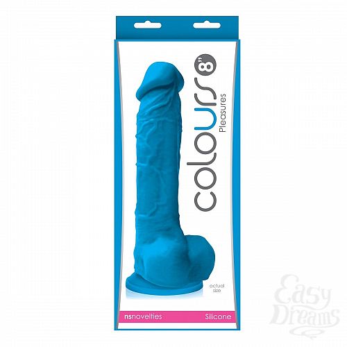���������� 2  ������� ������������� �� �������� Pleasures 8 Dildo - 24,7 ��.