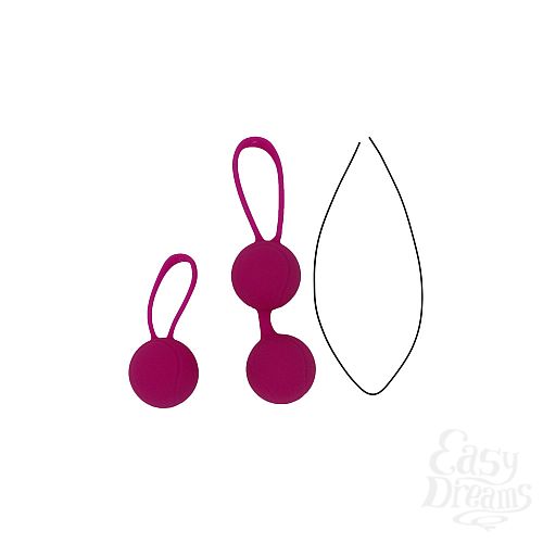 ���������� 3  ����� ��� ���������� ����������� ���� Kegel Balls - RestArt, 3,5 ��., �������