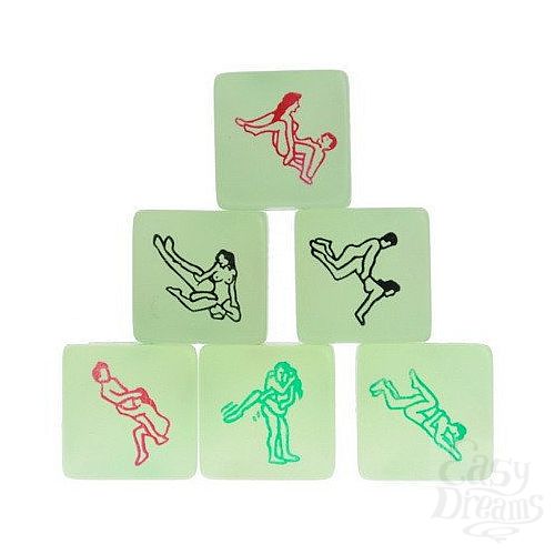 Фотография 2:  Эротическая игра Big Glowing Foreplay Dice  Фотография 2  Эротическая игра Big Glowing Foreplay Dice