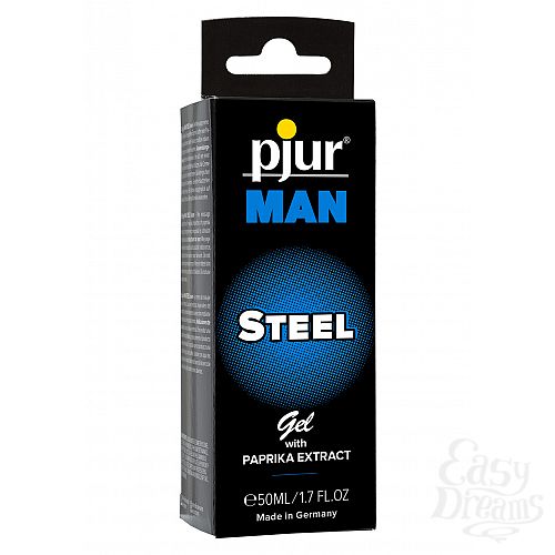 ���������� 2  ������������� ���� ��� ������ Pjur Man Steel - 50 �� 