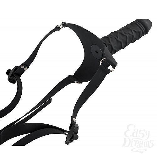 ���������� 3  ����������� ������� �� ������������ �������� Silicone Strap-On - 17 ��.