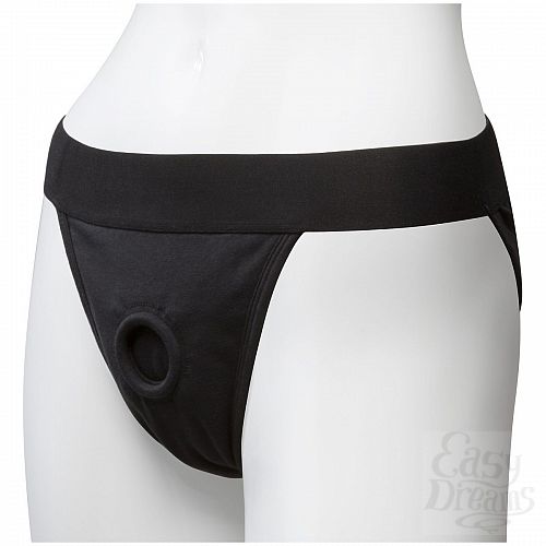 ���������� 3  ������� � ������ Vac-U-Lock Panty Harness with Plug Full Back - S/M