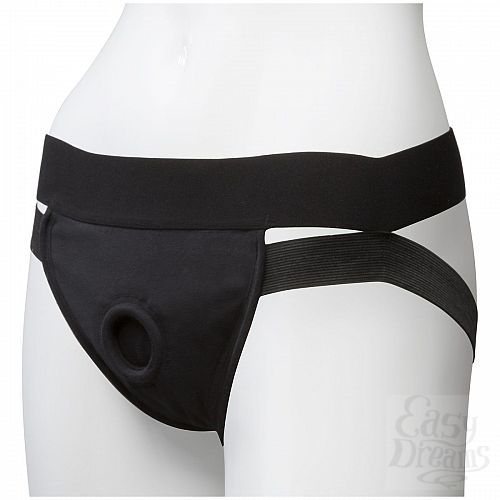 ���������� 3  ������� � ������ Vac-U-Lock Panty Harness with Plug Dual Strap - S/M
