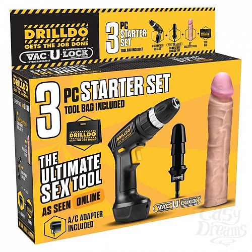  6  -  3  DRILLDO STARTER SET 3 PIECE