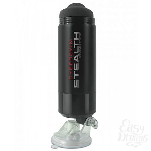  3   + CyberSkin^ Stealth Double Stroker 