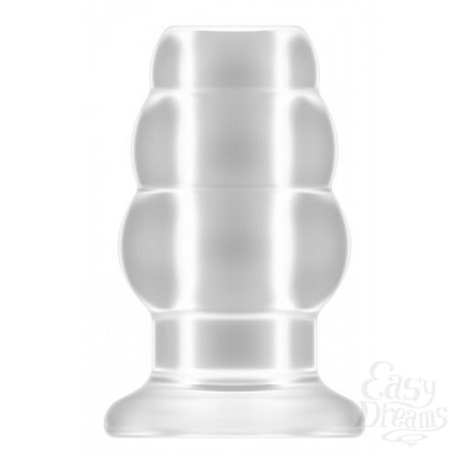  1:        49 Small Hollow Tunnel Butt Plug 3 Inch - 7,7 .