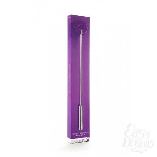 ���������� 2  ���������� ������� Leather Circle Tiped Crop � ������������-������ - 56 ��.