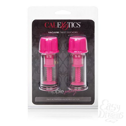 ���������� 2  ��������� �������� ��� ������ Nipple Play Vacuum Twist Suckers