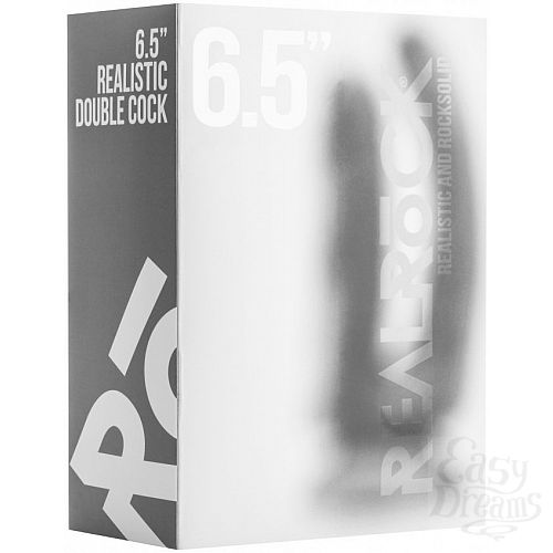 ���������� 2  ���������� �������-����������� ������������� Realistic Double Cock 6,5 Inch - 16,5 ��.