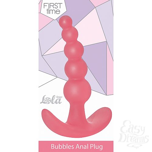 3    Bubbles Anal Plug Black 5001-01lola