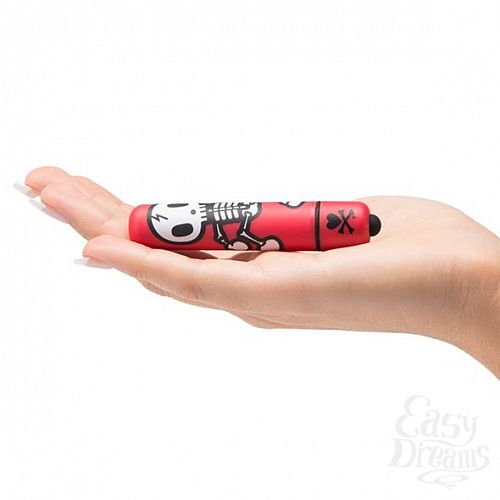  3       MINI BULLET VIBRATOR JOLLY ROGER