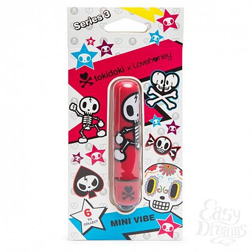  4       MINI BULLET VIBRATOR JOLLY ROGER
