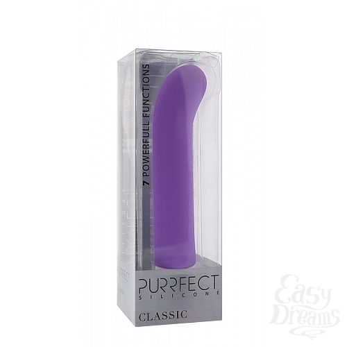  2    PURRFECT SILICONE CLASSIC G-SPOT PURPLE - 17,5 .