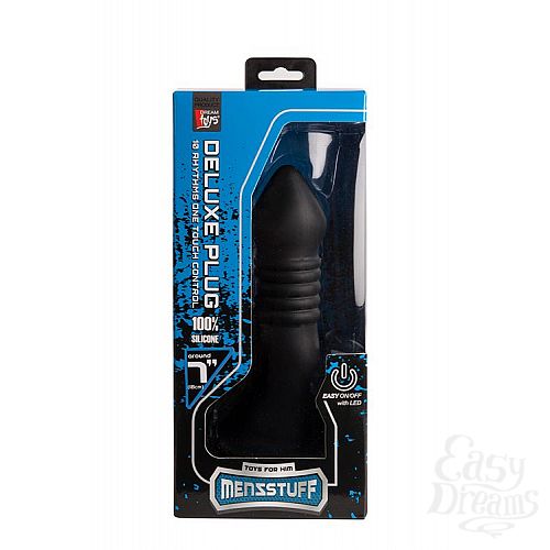 ���������� 2  �������� ������ � ��������� MENZSTUFF VIBRATING BUTT PLUG 7INCH - 18 ��.