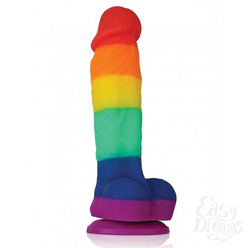 ���������� 1:  �������� ������������� Colours Pride Edition 5  Dildo - 17,8 ��.