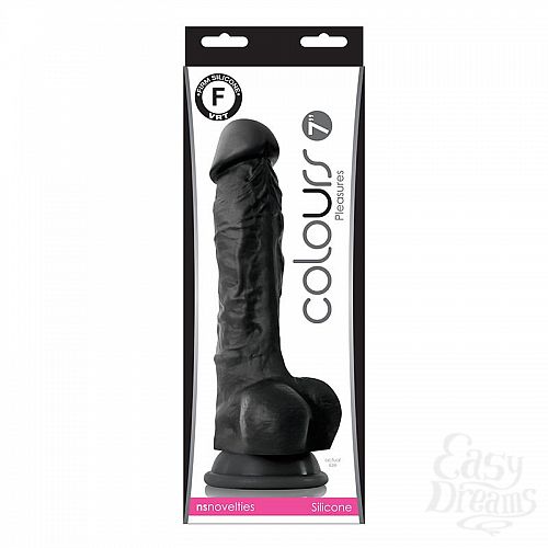 ���������� 2  ׸���� ������������� �� �������� Colours Pleasures 7  Dildo - 22,3 ��.