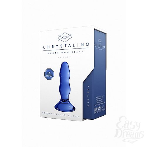  2   Chrystalino Pleaser Blue SH-CHR010BLU