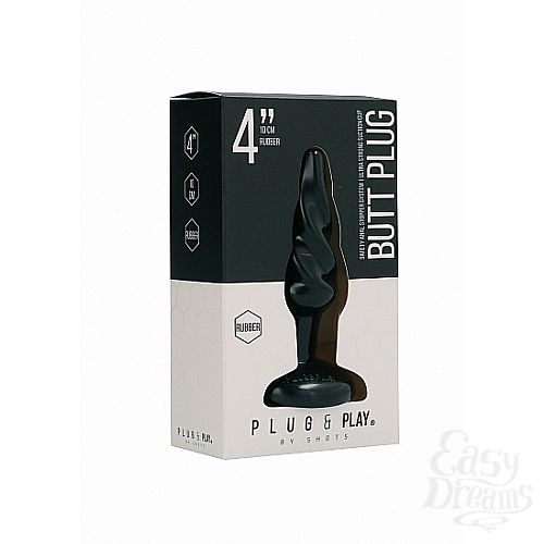  2    4 Inch SHOTS Black SH-PLU005BLK
