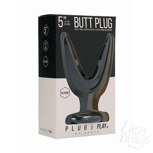  2    5 Inch Split  2 Black SH-PLU012BLK