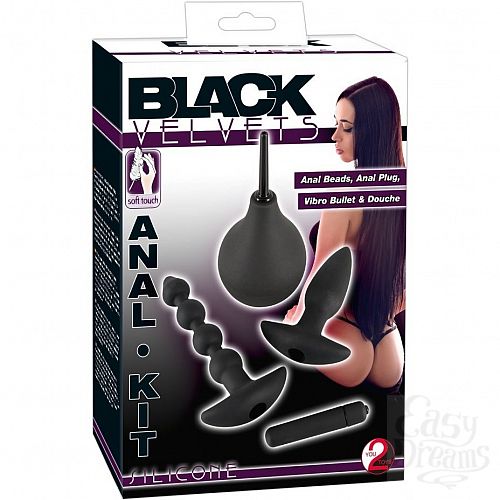 ���������� 2  ����� �������� ������� Sex Kit Black Velvet, ������