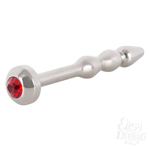 Фотография 1:  Уретральный стимулятор с декоративным стразом Sextreme Jewel Cockpin - 8 см. Фотография 1:  Уретральный стимулятор с декоративным стразом Sextreme Jewel Cockpin - 8 см.