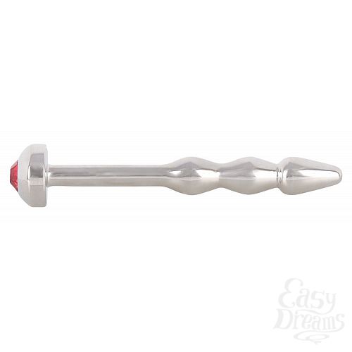 Фотография 3:  Уретральный стимулятор с декоративным стразом Sextreme Jewel Cockpin - 8 см. Фотография 3  Уретральный стимулятор с декоративным стразом Sextreme Jewel Cockpin - 8 см.