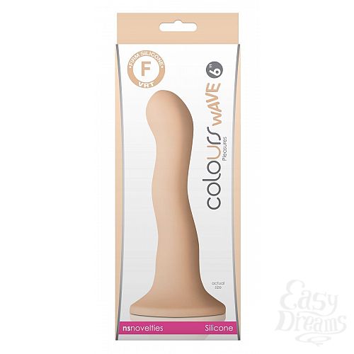 ���������� 2  �������� ��������� ������������� Colours Wave 6  Dildo - 19 ��.