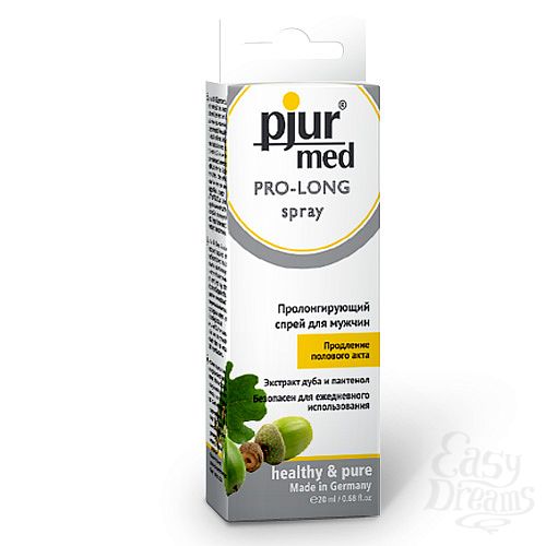 ���������� 3  �������������� ����� � ���������� ���� � ���������� pjur�MED Pro-long Spray 20 ml