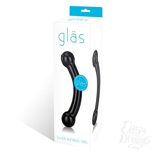 ���������� 3  ���������� �������� BULL BLACK DILDO GLAS-08