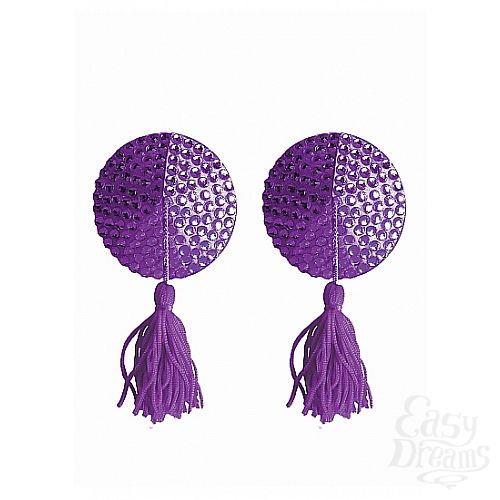  1:   Tassels Round Purple SH-OU030PUR