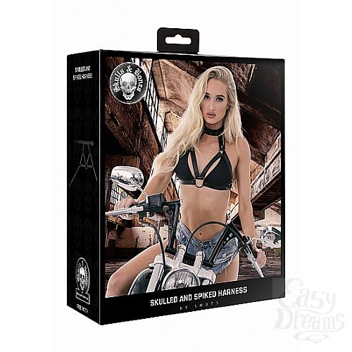  3   Ouch! Skulls and Bones Black SH-OU304BLK