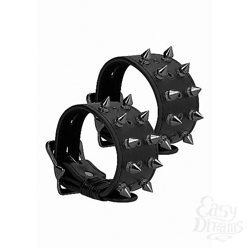  1:   Ouch! Skulls and Bones Black Spikes SH-OU286BLK