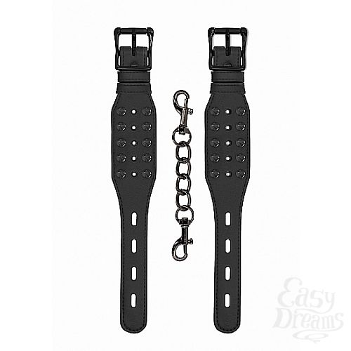  2   Ouch! Skulls and Bones Black Spikes SH-OU286BLK