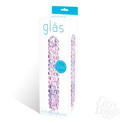 ���������� 3  ����������� ���� PURPLE ROSE NUBBY GLAS-94