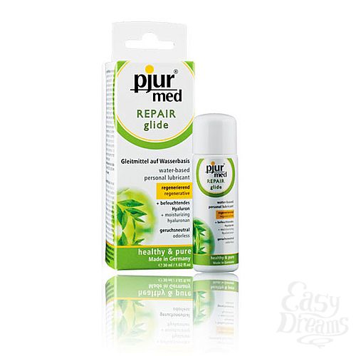 ���������� 1:  �������������� ��������� � ������������ �������� pjur�MED Repair glide 30 ml